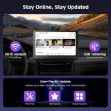 ATOTO P609L1N 9.19" Portable Car Stereo Dashboard Screen, Wireless Apple CarPlay & Android Auto, GPS Navigation, Mirror Link, Bluetooth Car Audio Receiver