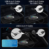 CB6 Wireless CarPlay Adapter with OBD2 Diagnostics,Supports CarPlay/Android Auto,4GB RAM 64GB Storage, Built-in 4G LTE, Preloaded DriveChat & FindApps,Plug-and-Play Car AI Box