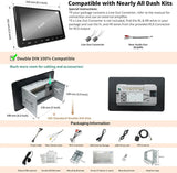ATOTO S8G2094MS 8-Core 9" Android Double Din Car Stereo, QLED Touchscreen, Wireless CarPlay & Android Auto, Dual Bluetooth, GPS Tracking, SCVC,4G LTE/WiFi&BT&USB Tethering