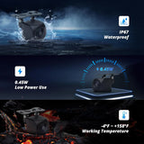 ATOTO AC-RCR04W 1080P HD Rear View Camera with HDR - 145° Ultra Wide Angle, IP67 Waterproof, Live View Monitoring, Backlight Compensation & Gain Control | Compatible with ATOTO S8 Series (Real-Time View on S8 MS/PN Models)