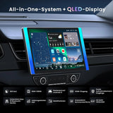 ATOTO X10G225E 12.5" QLED Android Doppel Din Radio, 8G+128G, 4G LTE, KI-Sprachassistent, Kabelloses CarPlay & Android Auto, Duales Mikrofon & BT, LRV, 36B-EQ, HDMI-Eingang