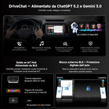 ATOTO V10G2D7OC Autoradio 2 DIN Android 7" QLED, Karaoke in Auto, Registrazione 4 Telecamere Simultanee, aptX HD Bluetooth, 4G SIM/Wi-Fi/USB, DSP Audio 7.1.2, IA Agentica
