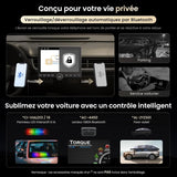 ATOTO A5LG110PT-S01 10,1" Autoradio Android avec Caméra de Recul, CarPlay et Android Auto sans Fil, Écran Flottant FlexView 1 DIN et 2 DIN, ChatGPT AI, Wi-Fi/Bluetooth/USB, EQ/DSP/RDS