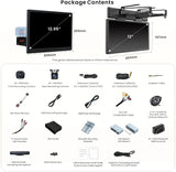 ATOTO X10G129ESM-R3S 12.95" AI ScenePilot Android Car Stereo with Second Touchscreen & Dash Cam