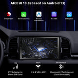 ATOTO X10G2B7E 7" Double Din Car Stereo with OBD2 Scanner,  Wireless CarPlay & Android Auto, QLED Touchscreen, Android 13, Octa-Core 8+128GB, 4G LTE, Built-in Amplifier, GPS, HDMI, Streaming Apps
