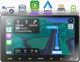 ATOTO F7G211WE 10.1" Double DIN Car Stereo with Wireless Apple CarPlay & Android Auto, QLED Touchscreen, DSP, Bluetooth, LRV, MirrorLink, Steering Wheel Control, AUX, FM/AM Radio