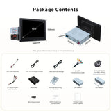 ATOTO X10G110E 10" QLED Single Din Car Stereo – Floating Screen, 8GB+128GB, Dual Phone Connection, 2 Bluetooth, Wireless CarPlay & Android Auto, AI Navigation, 4G LTE, 36B-EQ