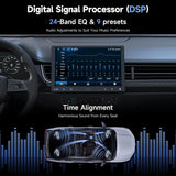 ATOTO A5LG110T-S01 10" Android Double Din & Single Din Car Stereo, Floating QLED Touchscreen Radio with Wireless CarPlay & Android Auto, Backup Camera, HD LRV, DSP, WiFi/BT/USB