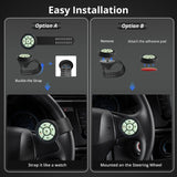 ATOTO AC-44F8 Universal Steering Wheel Remote Control with Custom Key Mapping & Luminous Buttons