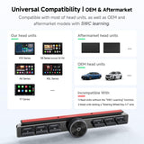 ATOTO AC-44F20 Telecomando Wireless per Autoradio con Tasti Retroilluminati, Installazione Flessibile e Pulsante Personalizzabile, Compatibile con A6, A5L, S8 (escluso S8 PN), X10, V10 e Altri Modelli con SWC Learning