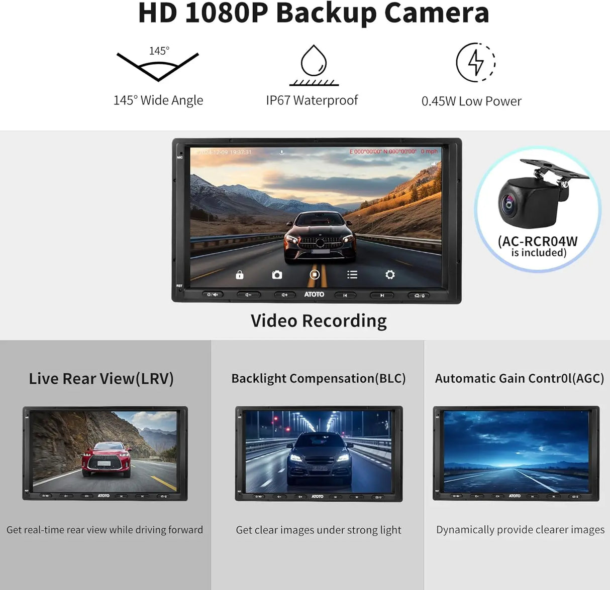 ATOTO S8G2A74MS 7” QLED Double Din with Backup Camera – 8-Core Wireless CarPlay & Android Auto, Built-in 4G LTE, Wi-Fi/BT/USB Tethering, DSP, SCVC, AI Chat, 4GB+32GB