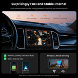 ATOTO S8G2B74MS 7" Android Double Din Car Stereo with Backup Camera, 8-Core, QLED Touchscreen, 4G LTE, Wi-Fi/BT/USB, AI, Wireless CarPlay & Android Auto, DSP/SCVC, 4G+32G