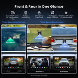ATOTO X10G125E-R3 12,5" QLED Android Autoradio 1 & 2 DIN mit Dashcams vorne & hinten, kabelloses CarPlay & Android Auto, AI, 36-Band EQ, Dualband-WLAN