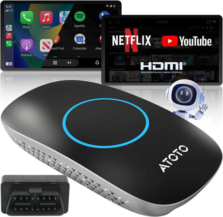 ATOTO CarWave CB4 Wireless CarPlay Adapter | Wireless Freedom ATOTO CarWave CB4 Wireless CarPlay Adapter | Wireless Freedom