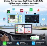 ATOTO P5 9" GPS Per Auto – Telecamera Posteriore 1080P, QLED Touchscreen 1028x720, CarPlay Senza Fili, Android Auto Senza Fili, Mirror Link, FM, AUX, Autoradio Portatile