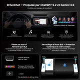 ATOTO V10G2D7OC Autoradio 2 DIN Android 7" QLED, Karaoké embarqué, Enregistrement simultané 4 caméras, Wireless CarPlay & Android Auto, 4G LTE/Wi‑Fi, aptX HD Bluetooth