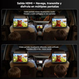 ATOTO V10G2D7OC Radio AI 2 DIN Android 7'' QLED, Karaoke en Coche, 6G+128G, Grabación Simultánea 4 Cámaras, aptX HD Bluetooth, 4G SIM/Wi-Fi, Wireless CarPlay & Android Auto