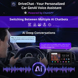 ATOTO A5L Autoradio 2 Din Android 2G+32G, 10 pollici Touchscreen GPS per auto, Tethering di WiFi/BT/USB, CarPlay Wireless e Android Auto Senza fili, Telecamera di backup,MirrorLink, DSP, FM/RDS/TF