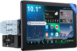 ATOTO X10G110E Autoradio 1 Din 10" QLED, Navigazione Integrata, CarPlay Wireless, Android Auto Wireless, Schermo Flottante, 8G+128G, 4G LTE, Doppio Telefono, Bluetooth