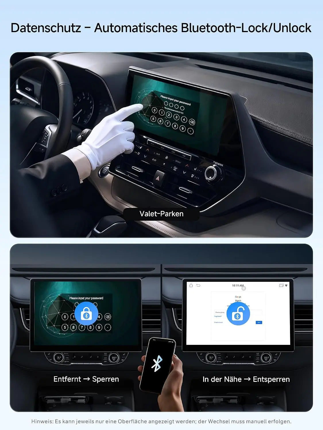ATOTO CB4B Wireless CarPlay Adapter mit Android AI Box | Kabelloses CarPlay & Android Auto, KI-DriveChat, Netflix & YouTube, Dual-WLAN/Bluetooth, 4GB+32GB