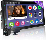 ATOTO A6G2C7PF 7" Double Din Car Stereo with Backup Camera, 8-Core Android Head Unit, Fully Laminated Screen, Wireless CarPlay & Android Auto, ChatGPT, GPS Navigation, LRV, WiFi/BT/USB