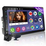 ATOTO A6G2C7PF 7" Double Din Car Stereo with Backup Camera, 8-Core Android Head Unit, Fully Laminated Screen, Wireless CarPlay & Android Auto, ChatGPT, GPS Navigation, LRV, WiFi/BT/USB