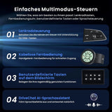 ATOTO X10G141E 14.1" QLED AI Android 1 DIN & Doppel DIN Autoradio Bluetooth, 8G+128G, Flexview-Display, 7.1.2 CH Audio, 4G LTE, Kabelloses CarPlay & Android Auto, 36B-EQ, Dualband-WLAN, HDMI IN