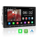 ATOTOZONE A5L 2+32G Radio 2 DIN Android, CarPlay & Android Auto Inalámbrico, 7" Radio Coche Bluetooth con Pantalla Táctil, Conexión a Internet WiFi/BT/USB, MirrorLink, 24B-EQ DSP/FM/RDS/GPS/AUX/SWC