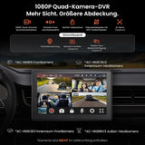 ATOTO V10G110OC 10,1 Zoll Android Autoradio 1DIN & 2DIN, 6GB+128GB, Wireless CarPlay & Android Auto, 4G LTE/WiFi, GPS Navi, Bluetooth 5.4 aptX HD, DSP 32B-EQ, 4-Kanal-DVR, Karaoke im Auto, AI-Assistent