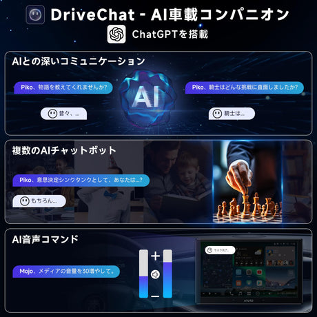[9インチ QLED] ATOTOZONE X10G209E Androidカーナビ、ダブルDINカーステレオ、8+128G、ワイヤレスCarplay &amp; Android Auto、4G LTE、AIボイスアシスタント、GPSトラッキング、デュアルカメラ入力＆マイク、2 Bluetooth、LRV、SVC、36B- EQ，HDMI入力，スプリット・スクリーン