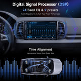 ATOTOZONE A5L 7" 2+32GB Android Double Din Car Stereo, LRV Backup Camera&1080P DVR Dash Cam, Wireless CarPlay/Android Auto, WiFi/BT/USB, 24B EQ&DSP, FM/SWC, MirrorLink, AI Chat, GPS Tracking