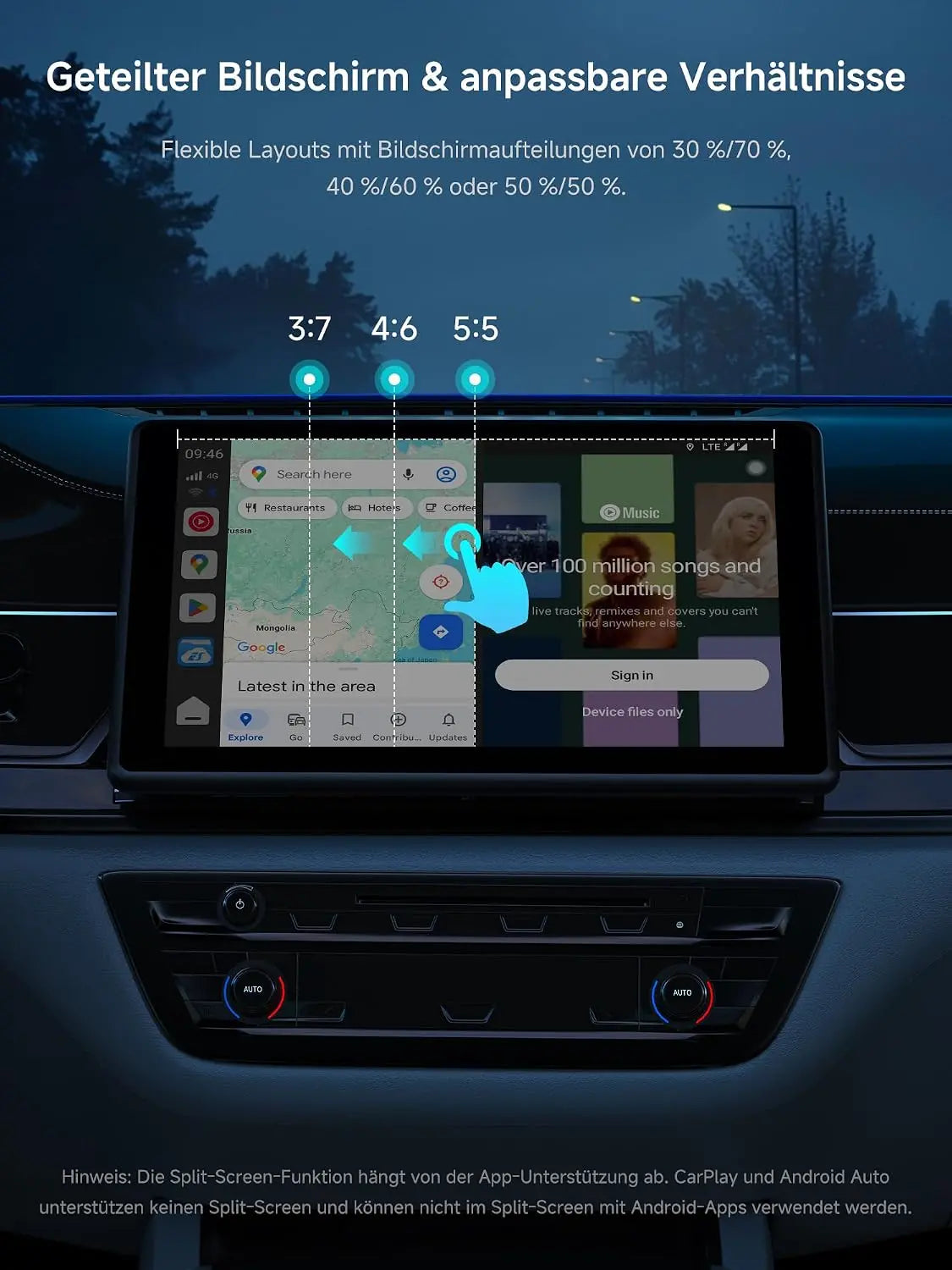 ATOTO CB6 - Adaptateur CarPlay Sans Fil 2026 - Boîte Android Auto Plug & Play - Netflix/YouTube - 4G LTE - 8Go/128Go - DriveChat - Android 13