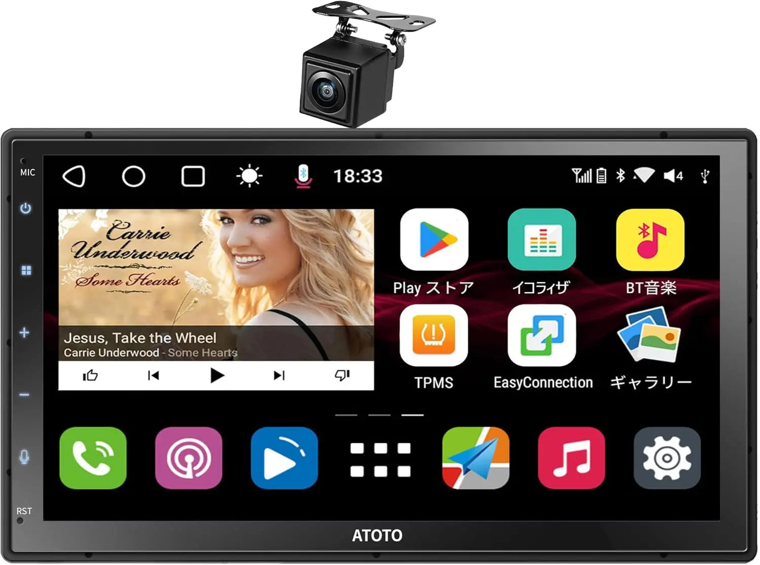 EONON 10.1インチ Androidカーナビ/オーディオ GA2185J EONON 10.1