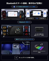 ATOTO CB4B ワイヤレススーカースマートボックス デュアルWiFi/Bluetooth Netflix YouTube視聴対応、プラグ＆プレイ、128GB TFカード対応 车ダウンロードスマートボックス