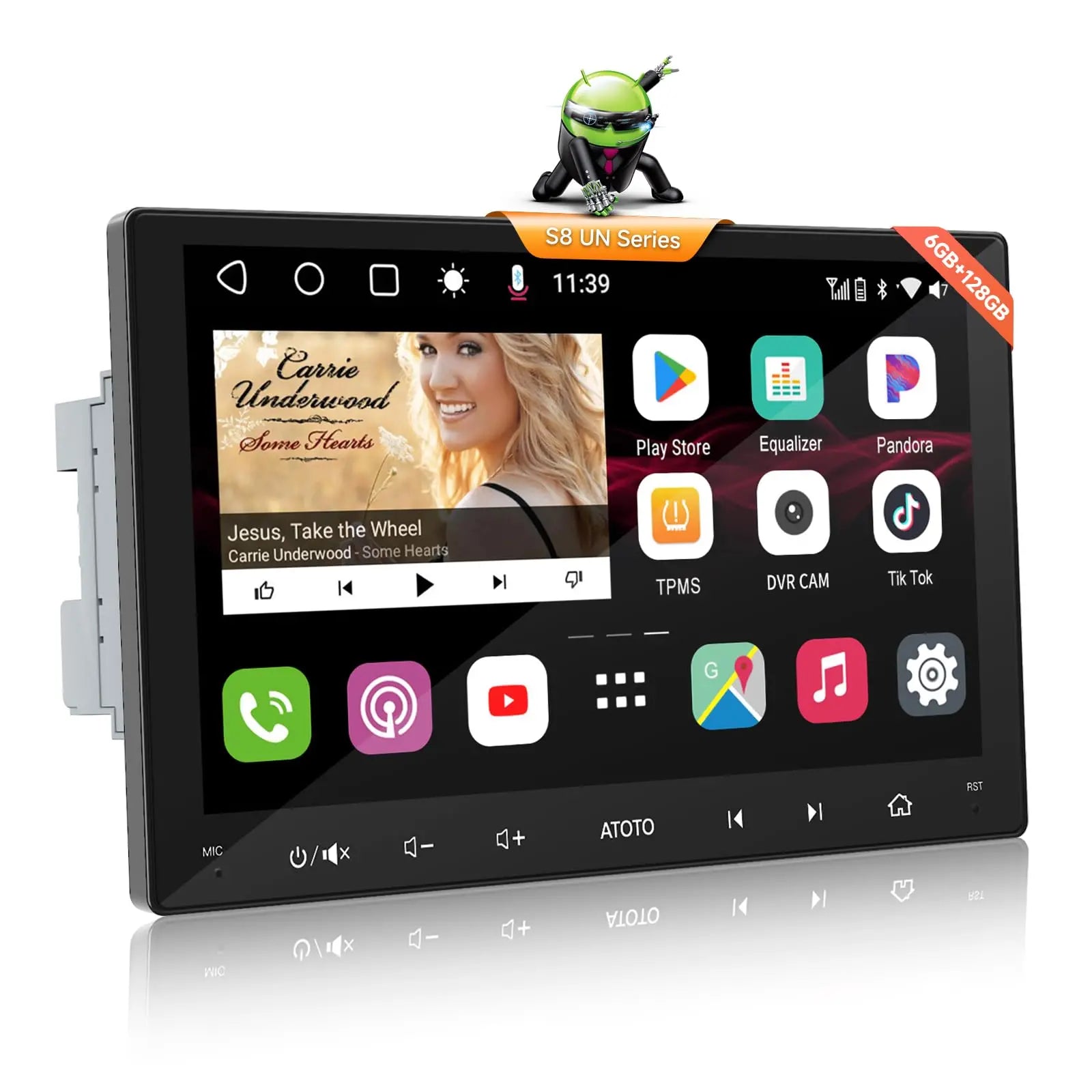 ATOTO P8 On-Dash Navigator P8 ATOTO Car Gps Navigation 6G+128G