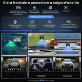 ATOTO X10G141E 14.1" QLED Android 1 & 2 DIN Car Stereo, 8GB+128GB, Flexview Screen, 7.1.2 CH Audio, Wireless CarPlay & Android Auto, 4G LTE, Dual-Band Wi-Fi, 36-B EQ, HDMI IN