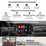 ATOTO S8G2113LT Radio 2 DIN 10,1" – Bluetooth Dual, 2G+32G, LRV, CarPlay Inalámbrico y Android Auto por Cable, Conexión a Internet WiFi/BT/USB