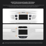 ATOTO X10DG2B7E 7" 2 DIN Autoradio mit Android und DAB+, 8+128GB, 4G LTE, KI-Sprachsteuerung, Kabelloses CarPlay &amp; Android Auto, Dual-Mikrofon, Bluetooth, Kameraeingang, 36-Band EQ, HDMI-Eingang