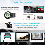 ATOTO F7G211WE 10.1" Double DIN Car Stereo with Wireless Apple CarPlay & Android Auto, QLED Touchscreen, DSP, Bluetooth, LRV, MirrorLink, Steering Wheel Control, AUX, FM/AM Radio