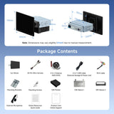 ATOTO A6G110PF 10.1" Bluetooth Radio for Car, 8-Core Android Single & Double Car Stereo, Wireless CarPlay & Android Auto, Floating QLED Touchscreen, 2+32G, ChatGPT, GPS Tracker, HD LRV, WiFi/BT/USB, Dual Bluetooth