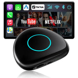 ATOTO AD3 Wireless CarPlay Adapter, 2-in-1 CarPlay/Android Auto Box, Plug & Play, Compatible with Original Car Models After 2016 with Wired CarPlay, 2024 Upgrade