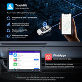 ATOTO A5LG110T Autoradio 1 DIN/2 DIN Android 10" avec écran flottant, caméra arrière, CarPlay et Android Auto sans fil, tethering WiFi/BT/USB, MirrorLink, DSP, FM/RDS, 2G+32G