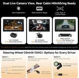 ATOTO S8G2099UN 9" Double Din Car Stereo, 1080P Front & Backup Camera Input, 6G+128G, QLED Touchscreen, Wireless CarPlay & Android Auto, 4G, Wi-Fi, Dual BT, DSP, AMP, SUB, GPS, S8 Gen3
