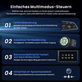 ATOTO X10G2A7E 7 Zoll Doppel-DIN Radio – 8+128 GB, Android Navigation, ChatGPT KI, 4G LTE, Kabelloses CarPlay &amp; Android Auto, Dual-Phone, Bluetooth