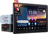 ATOTO X10G110E 10" QLED Double Din Car Stereo with 8G+128G, 4G LTE, Floating Screen, Wireless CarPlay & Android Auto, Dual Phone Connection, 2x Bluetooth, In-Dash Navigation, 36-Band EQ, AI Voice, Single Din Chassis