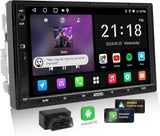 ATOTO A5LG2A7T-S04 Autoradio Android 2 DIN 7 Pulgadas con CarPlay Inalámbrico y Android Auto Inalámbrico, OBD2, EQ 24 Bandas, 2GB+32GB, WiFi/BT Tethering, FM/USB/TF
