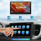 ATOTO A5L 10.1" Android Radio Coche 2 DIN con CarPlay y Android Auto Inalámbricos, OBD Integrado, GPS, WiFi/BT/USB Tethering, 2G+32G, EQ de 24 Bandas, DSP, FM, MirrorLink