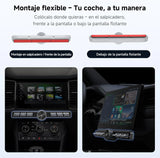 ATOTO AC-44F20 Mando Inalámbrico para Radio de Coche con Teclas Retroiluminadas, Montaje Flexible y Botón Personalizable, Compatible con A6, A5L, S8 (excepto S8 PN), X10, V10 y la Mayoría de Marcas con Aprendizaje SWC