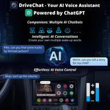 ATOTO A6OP07APF 7" Double Din Car Stereo, Wireless CarPlay & Android Auto, Dual Bluetooth, WiFi/BT/USB Tethering, HD LRV, 2G+32G, Compatible with Vauxhall Astra/Vivaro/Zafira