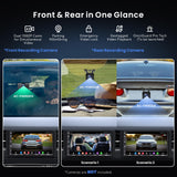 ATOTOZONE X10 7inch Android Double Din Car Stereo, 8G+128G, AI Assistant Head Unit, 4G LTE, Wireless Carplay & Android Auto,Dual Bluetooth, 7.1.2 CH Audio,HDMI IN, 36B-EQ, 2-Cam DVR Ready, X10G2A7E